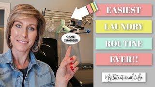 EASY LAUNDRY ROUTINE | EASIEST LAUNDRY EVER | My Intentional Life