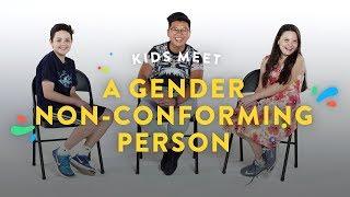 Kids Meet a Gender Non-Conforming Person | Kids Meet | HiHo Kids