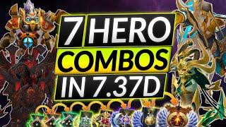 7 HERO COMBOS IN PATCH 7.37d - The Best Game and Lane Combos - Dota 2 Meta Guida