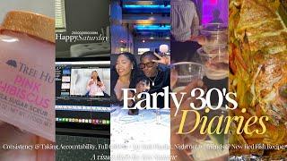 Early 30's Diaries | Consistency & Taking Accountability + Full GRWM + A Night Out & Red Fish Recipe