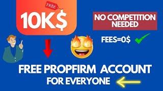 $10k Free evaluation account without any fees | No competition required | Alphaproptraders