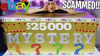 I Bought A $25,000 Mystery Box From Ebay (I GOT RIPPED OFF!!)