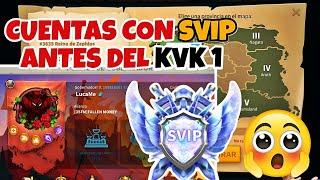 MONEY MONEY, COMIENZA A JUGAR Y YA TIENE VIP 20 SVIP - RISE OF KINGDOMS