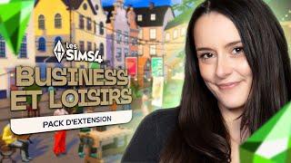 DÉCOUVERTE DU DERNIER PACK SIMS : BUSINESS ET LOISIRS