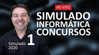 Simulado Informática Concursos 2020 | Aula 1 com Rodrigo Schaeffer