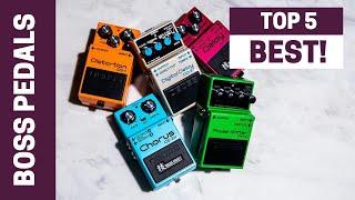 The 5 Boss Pedals You Need on your Pedalboard