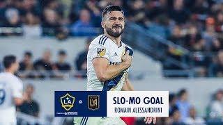 SLO-MO: Romain Alessandrini finishes the assist from Zlatan Ibrahimović against LAFC | July 26, 2018