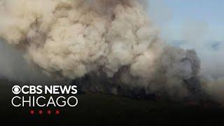 Tracking Canadian wildfire smoke coming to the Chicago area