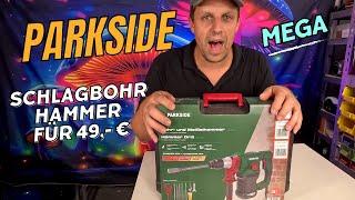 We test Parkside drill and chisel hammer 1550W for under 50€