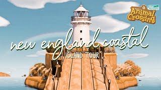 Insanely Creative 5-Star Island - New England Coastal ACNH Dream Tour