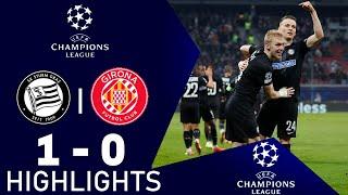 SK Sturm Graz vs Girona 1-0 Highlights Goals | Champions League 2024