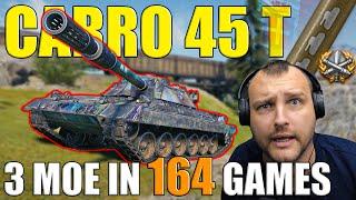 Carro 45 T: 3rd Mark of Excellence in 164 Games! | World of Tanks