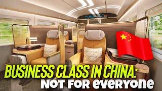 The BUSINESS CLASS train that NOT everyone can afford in China 