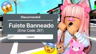 Me Banearon de Roblox Brookhaven/Roblox