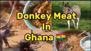 Cooking and Selling DONKEY MEAT in West Africa /Ghana/Navrongo/ Most Loved Meat