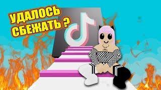 сбежала из тик тока! меня хотели обокрасть! obby roblox