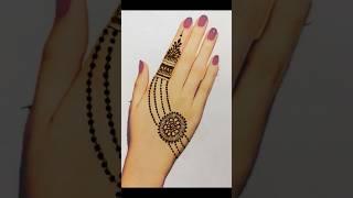 Simple Mehandi Design/Easy Mehandi Design#mehndi #newmahendi #hennadesigns #newsong#trendingsong
