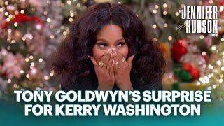 Kerry Washington Gets Emotional Over Tony Goldwyn’s Heartfelt Surprise