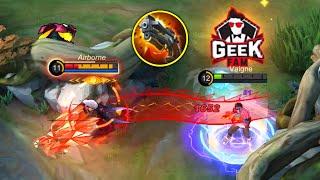 TOP SENIOR CARMILLA & CECILION vs GLOBAL CHOU - Mobile Legends