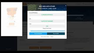 How to buy WES using Metamask