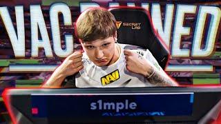 S1MPLE ПОЛУЧИЛ VAC BAN! ШОК! НЕРЕАЛЬНЫЙ КОМБЕК НАВИ! (на самом деле просто крутой клатч)