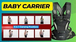 6 IN 1 BABY CARRIER | LUVLAP COMFY PLUS BABY CARRIER | Mommy Talkies