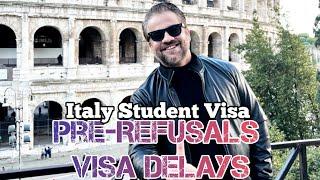 Update | #ItalystudentVisa  | What to do for Pre-Refusals.|