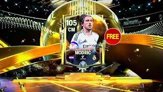 How to get free Modric ballon d'Or on fc mobile 24