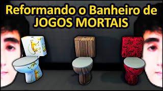 Felps reformando o BANHEIRO de JOGOS MORTAIS  House Flipper 2