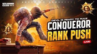 Day - 6  BGMI CONQUEROR RANK PUSH  Almost close to Conqueror  #CONQUEROR #rankpush #bgmirankpush