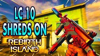 LC10 SHREDS On Rebirth Island! ( Warzone - Alcatraz ) Best LC 10 Loadout!