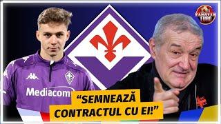 Transferul lui Louis Munteanu de la Fiorentina, DECIZIE FINALA! ANUNTUL lui Gigi Becali