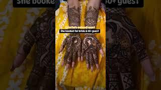 Mehandi event vlog #trending #mehandi #henna #hennadesign