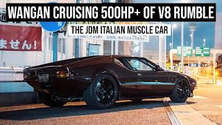 The Crazy Tokyo Wangan Car You Would Never Expect! - V8 De Tomaso Pantera