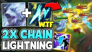 VOLIBEAR BUT I PROC DOUBLE CHAIN LIGHTNING! (FRY THE ENTIRE ENEMY TEAM)