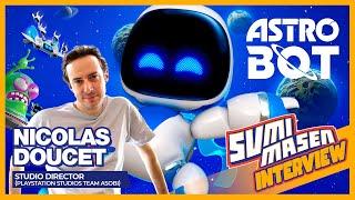 ASTRO BOT  INTERVIEW de NICOLAS DOUCET, le créateur de TEAM ASOBI