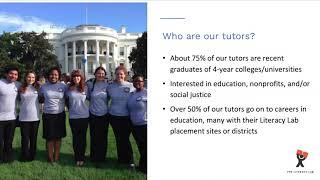 The Literacy Lab's Tutor Overview