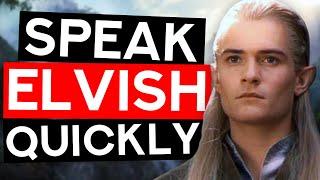 Learn To Speak Elvish In 8 Minutes | Basics of Sindarin