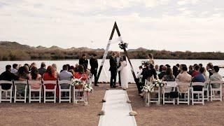 Intimate Lakeside Wedding || Hidden Lake Wedding Venue, AZ