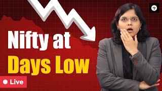 Why is NIFTY down today? | Key support broken? | What Next? | CA Rachana Ranade