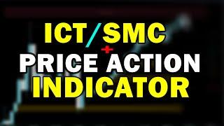 Advanced All-In-One Indicator for ICT/SMC Price Action Concepts!