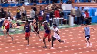 2022 NYC Armory Track 55m Dash at Carnival Games @12/10/2022  Andrew Teh Xavier HS NYC