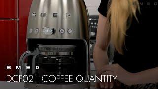 How to Alter the Quantity of Coffee | Smeg DCF02