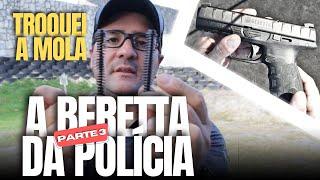 Beretta APX PARTE 3: Troquei a Mola Recuperadora e a Mola do Percussor / Desmontagem do Ferrolho.