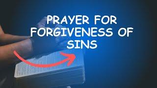 Prayer for Forgiveness Of Sins