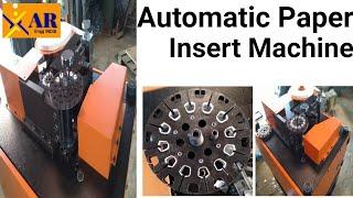 Automatic Paper Insert Machine | AR Engineering Manufacturers Contact us:- +91-9927244476,