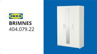 IKEA BRIMNES Wardrobe with 3 doors assembly instructions