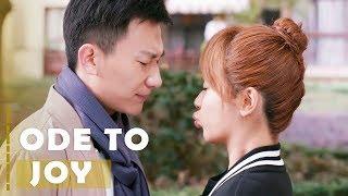 She takes the initiative to kiss him,unexpectedly he just ran away!|ode to joy
