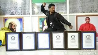 Kung-fu Master Prabhakar Reddy Indian Best Martial arts 32 Guinness World Records Holder 09849465401