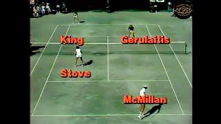 US Open 1977 Final Betty Stove/Frew McMillan Vs Billie Jean King/Vitas Gerulaitis - Third Set